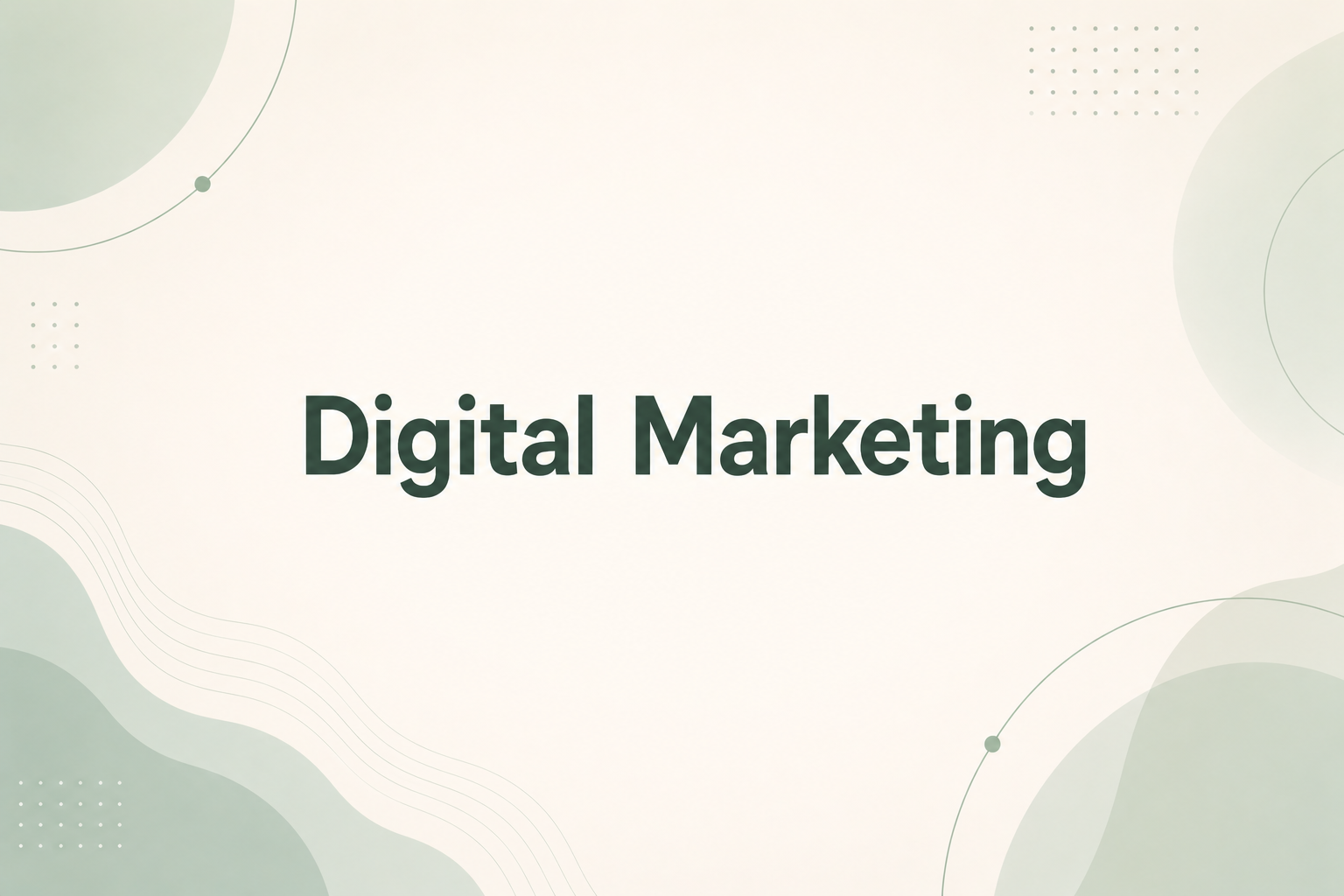 Digital Marketing Training