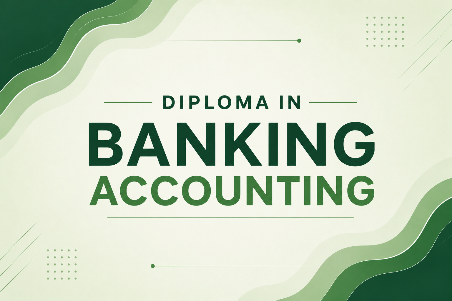 Diploma in Banking Accounting